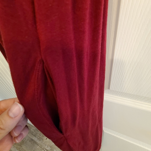 Unbranded Women's Large Burgundy Dress Casual - Picture 12 of 16